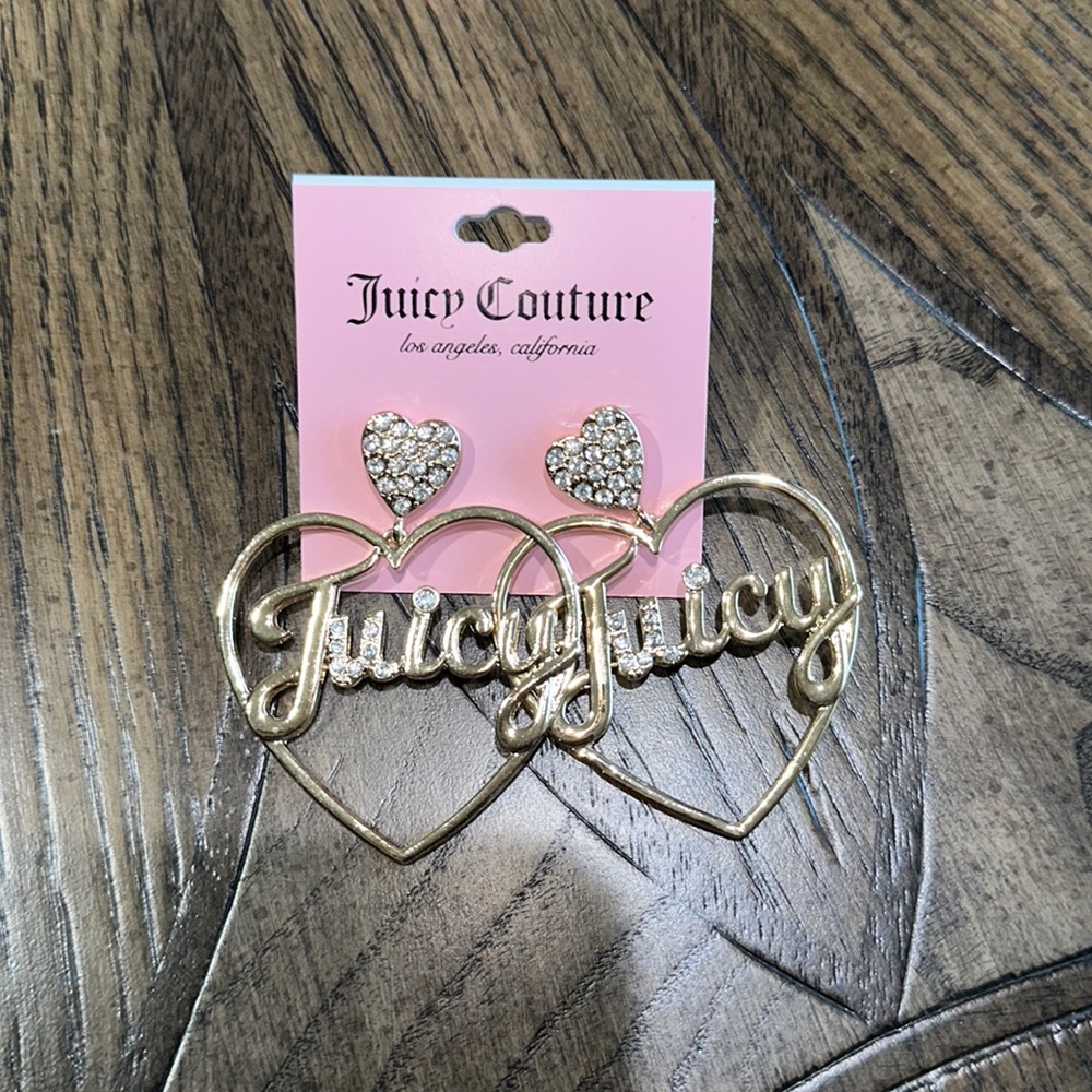 Juicy couture earrings! ✨✨✨